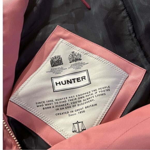 Hunter Refined Drawcord Coat in Pale Rose Size XS - Picture 7 of 10